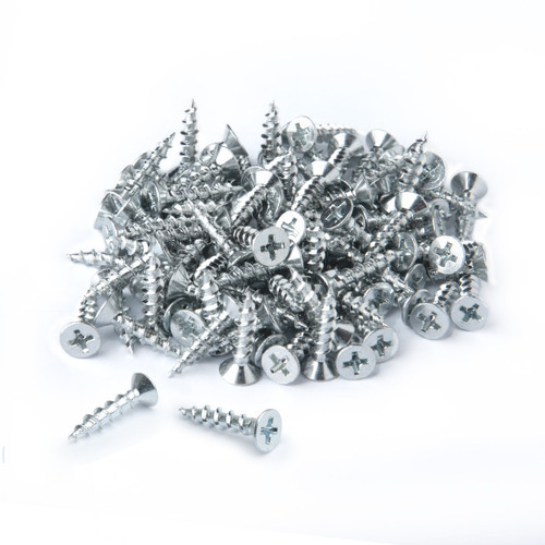 Phillips Flat Head #8 Deep Wood Screws Zinc Screw 1/2