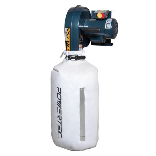 DC5371 Wall Mounted Dust Collector with 1 Micron Filter Bag