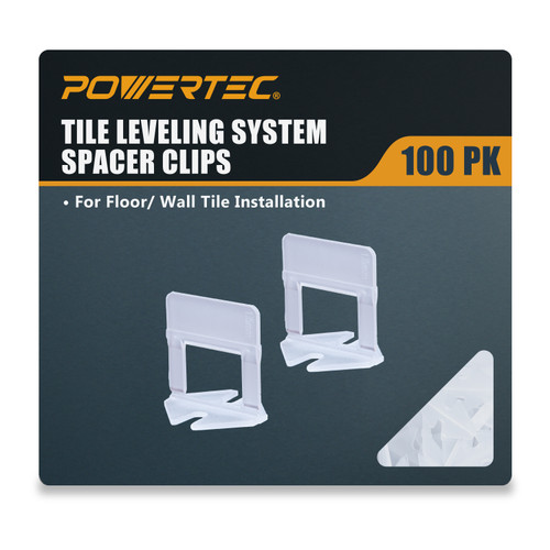 71898 Tile Leveling Spacer Clips, 100PK