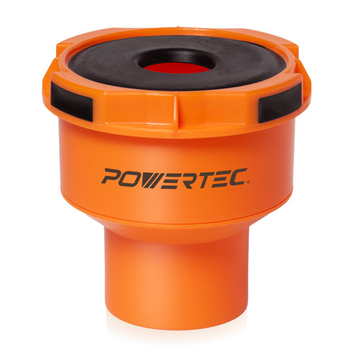 POWERTEC 4-in-1 Modular Step Adapter - Shop Vac & Dust Collector Hose Fitting Kit (70297)