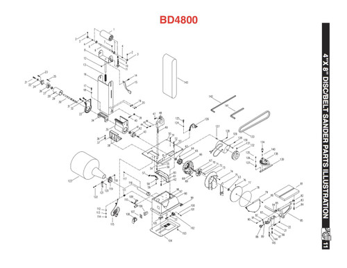 KEY#84 BD4800084 (BD6900 KEY#82) Socket Head Screw, 5x10L (BD6900082)