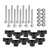 71068 T-Track Knobs, 1/4"-20 by 1-1/2" Hex Bolts, Washers (10 sets) 00