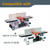 148010 6" HSS Jointer Knives for Delta 37-070 and JT160, Set of 2-POWERTEC Woodworking Accessories 04