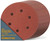 45201 A/O Hook and Loop 6 Hole Disc, 6", 15 Each of 40, 60, 80, 120, 180, 240, 320 Grits, 105PK - POWERTEC Woodworking Tools & Accessories