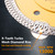 14001 7" Diamond Blade for Tile Saw, Diamond Saw Blades for Cutting Tile, Granite, Marble and Thin Masonry, 1 Pack