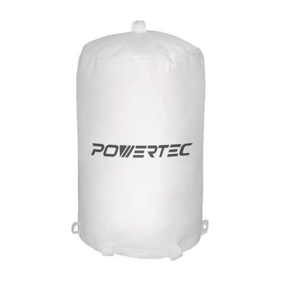 POWERTEC 70333 Dust Collector Bag, 19-5/8" x 31", 1 Micron Filter0
