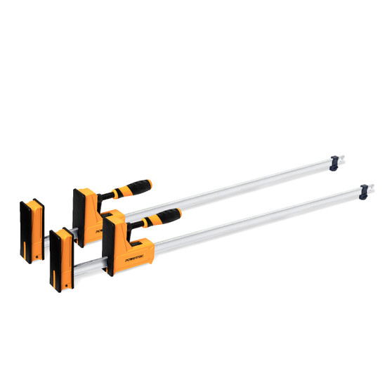 71602 Parallel Jaw Clamps 40", 2PK - POWERTEC Woodworking Tools & Accessories