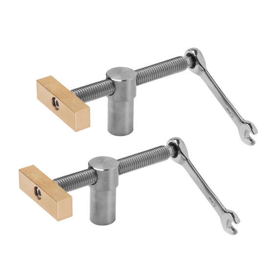 2 Butées D'établi Antidérapantes - Pour Travail Du Bois, Fixation De Pièces, Atelier - 8