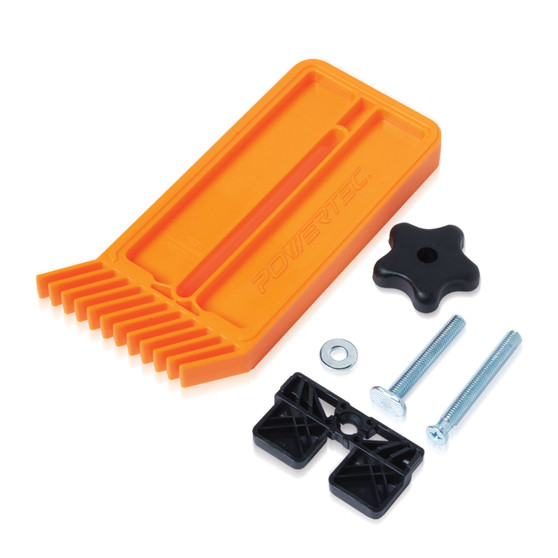 POWERTEC Stackable Featherboard Set – For Table Saw, Router Table & Band Saw, T-Track & Miter Slot Mount (2 Pack) - View #7
