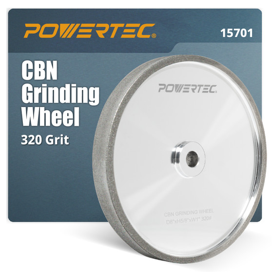 おかか8枚　CBG×6 CBN×2 15700 CBN Grinding Wheel 8 inch 320 Grit, 1
