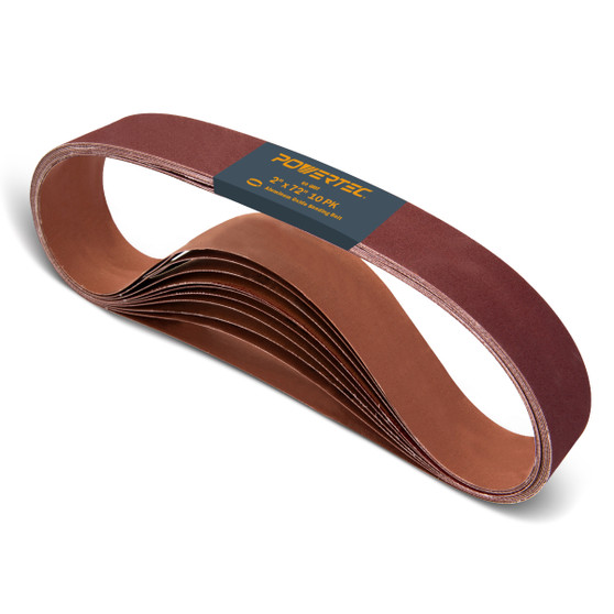 111550 2" x 72" 60 Grit A/O Sanding Belts, 10PK 111550 2" x 72" 60 Grit A/O Sanding Belts, 10PK