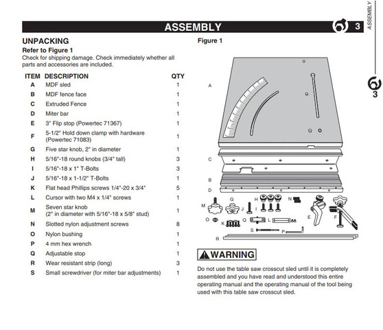 Parts H & I for 71403