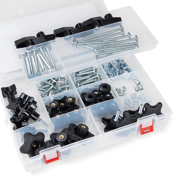 71127 T-Track Jig Kit 1/4"-20, 128 pcs 00