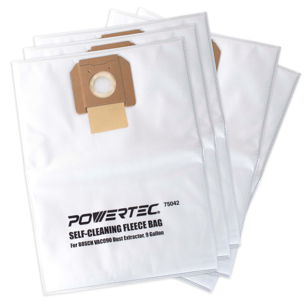 75042 Self Cleaning Fleece Bag For Bosch Vac090 Dust Extractor 5
