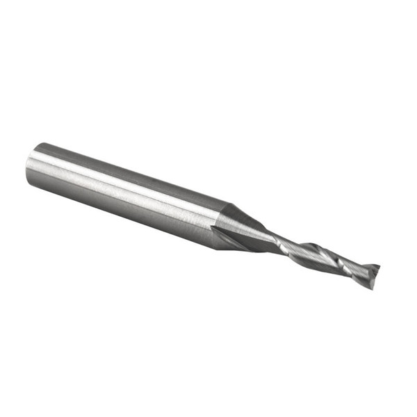73003 Solid Carbide Router Bit with Spiral Up Cut, 1/8" x 1/2"