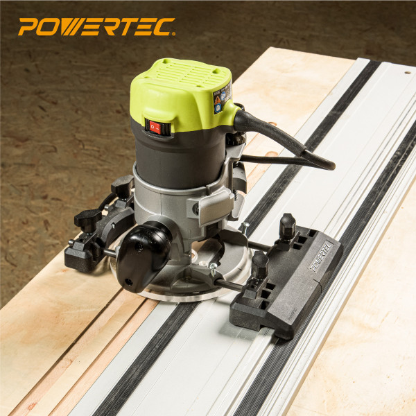 71085 Router Guide Rail Adapter System POWERTEC woodworking tools