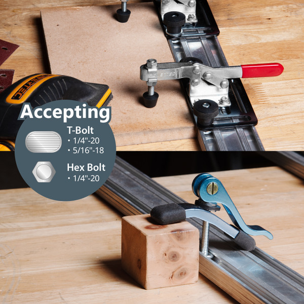 POWERTEC 71707 24" Contractor Straight Edge Clamp Saw Guide