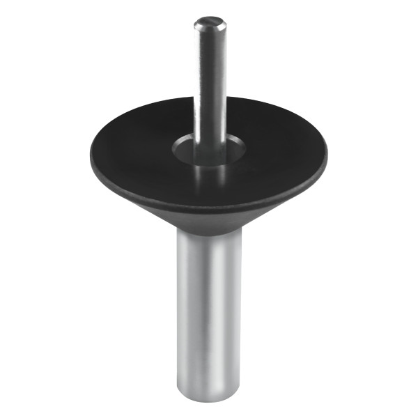 71833 Router Base Plate Centering Pin and Cone Set with 1/2" and 1/4" Ends - POWERTEC Woodworking Tools & Accessories