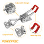 Pull-Action Latch Toggle Clamp, 220 lbs Capacity, 4001 | POWERTEC - Amazon Top Rating Woodworking Clamps & Vises Seller05