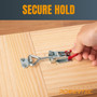Pull-Action Latch Toggle Clamp, 400 lbs Capacity, 4002, 2 Pack | POWERTEC Woodworking Accessories Wholesaler01