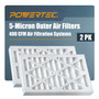 Outer Filter for Saw Dust Collection POWERTEC AF4000 Air Filtration System | POWERTEC Saw Dust Collection Accessories Wholesaler01 Outer Filter for Saw Dust Collection POWERTEC AF4000 Air Filtration System | POWERTEC Saw Dust Collection Accessories Wholesaler01