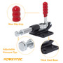 Ductile Iron Base Push/Pull Quick-Release Toggle Clamp, 500 lbs Capacity, 305 cm | POWERTEC Woodworking Accessories Wholesaler01