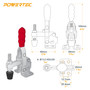 Vertical Quick-Release Toggle Clamp with 200 lbs Capacity, 12050, 4 Pack | POWERTEC Woodworking Accessories Wholesaler04