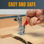 Horizontal Quick-Release Toggle Clamp, 500 lbs Capacity, 225D, 10 Pack | POWERTEC Woodworking Accessories Wholesaler03