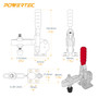 20335 Vertical Quick-Release Toggle Clamp, 500 lbs Capacity, 12130, 2 Pack