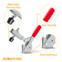 Vertical Quick-Release Toggle Clamp, 500 lbs Capacity, 12130, 2 Pack | POWERTEC Woodworking Accessories Wholesaler04