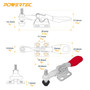Horizontal Quick-Release Toggle Clamp, 60 lbs Capacity, 201A, 4 Pack | POWERTEC Woodworking Accessories Wholesaler02