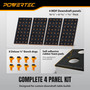POWERTEC-Woodworking Saw Dust Collection Downdraft Table Panel Kit, 4 Pack | POWERTEC Wood Dust Management Woodworking Tools & Accessories06