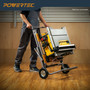 POWERTEC Table Saw Stand with 8-Inch Jobsite Wheels, Upright Folding Design, 330Lbs Load Capacity, Multiple Adjustable Mounting Options MT4009 05