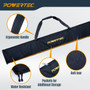 POWERTEC 71411 59" Track Saw Guide Rail Bag for Makita, and DEWALT, W/Dual-Sided Padding for Secure Rail Placement 02