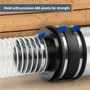 Reducer 6" OD to 4" OD for Hose, Pipe Connection, Saw Dust Collection  | POWERTEC Saw Dust Collection Accessories Wholesaler06