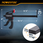 Tracksaw Bar Clamps, 8-3/4 Inch-2 Pack | POWERTEC Woodworking Accessories Wholesaler07
