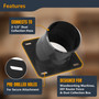 Universal Dust Port 2-1/2" | POWERTEC Saw Dust Collection Accessories Wholesaler01