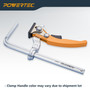 71542 Quick Release Ratcheting Table Clamp, 2PK - POWERTEC Woodworking Tools & Accessories