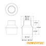 4 Inch to 2-1/2 Inch Tapered Adapter Saw Dust Collection Reducer Fitting | POWERTEC Saw Dust Collection Accessories Wholesaler04
