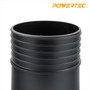 5 Inch Quick Connect Adapter For Wood Dust Collection, Left-Hand Threaded End-POWERTEC | POWERTEC Wood Dust Management working Tools & Accessories Wholesale05
