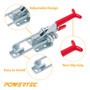 Adjustable Latch-Action U Bolt Self-locking Toggle Clamps, 700 lbs Capacity, 431, 2PK | POWERTEC Woodworking Accessories Wholesaler06