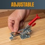 Adjustable Latch-Action U Bolt Self-locking Toggle Clamps, 700 lbs Capacity, 431, 2PK | POWERTEC Woodworking Accessories Wholesaler03