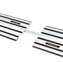 71505 55" Guide Rail Track with Connector for DeWalt Track Saw, 2PK - POWERTEC Woodworking Tools & Accessories