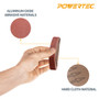3/8" x 13" Aluminum Oxide Sanding Belt, 100 Grit-10 pcs | POWERTEC Woodwork Sanding Abrasive Accessories Wholesaler04