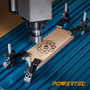 POWERTEC-71661 Mini T Track Hold Down Clamps, Reinforced Plastic, 2 PK | POWERTEC-Woodwork Tool & Accessories06 POWERTEC-71661 Mini T Track Hold Down Clamps, Reinforced Plastic, 2 PK | POWERTEC-Woodwork Tool & Accessories06