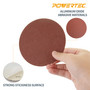 5" Aluminum Oxide Sanding Disc, 20 Pack, Grit 60, 80,120, 180, 240 | POWERTEC Woodwork Sanding Abrasive Accessories Wholesaler03