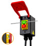 71755 Safety Power Tool Paddle Switch with Standard Cords for Router Tables, Table Saws and Other Machinery with Low Amp Requirements