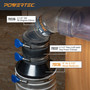 Cone Reducer 4" to 2-1/2" For Saw Dust Collection System | POWERTEC Saw Dust Collection Accessories Wholesaler079