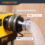 Cone Reducer 4" to 2-1/2" For Saw Dust Collection System | POWERTEC Saw Dust Collection Accessories Wholesaler04