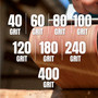 110040 4" x 24" 240 Grit A/O Sanding Belts, 10 PK - POWERTEC Woodworking Tools & Accessories
